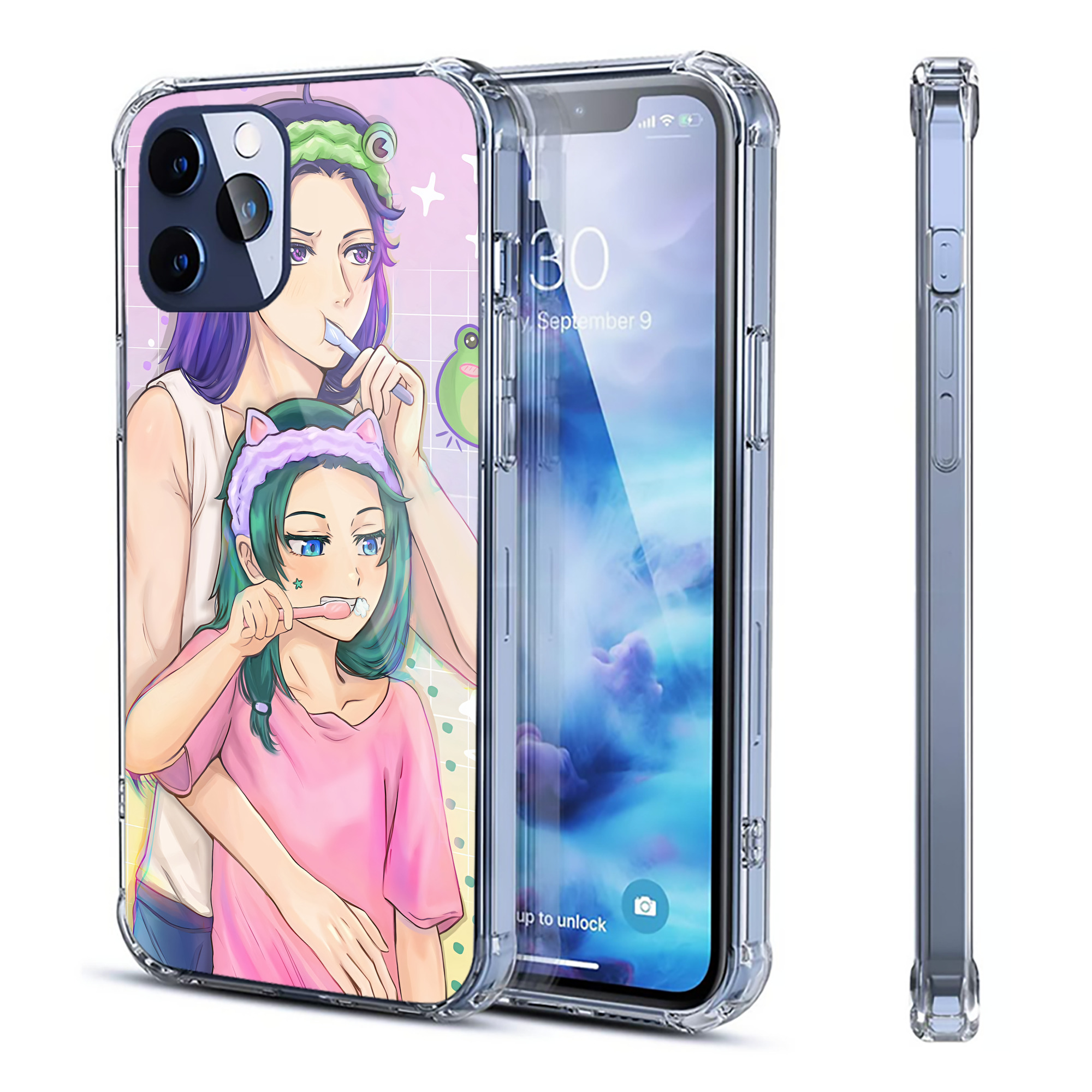 （画像用） 薬屋のひとりごと The Apothecary Diaries 【iPhone 12シリーズ対応】透明スマホケース（クリアソフトケース）